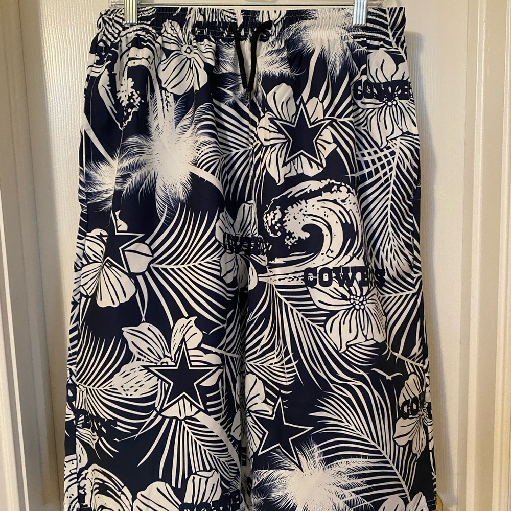 Dallas Cowboys Men's Shorts Surf Board Swim Trunks Personalised Gym Underpants